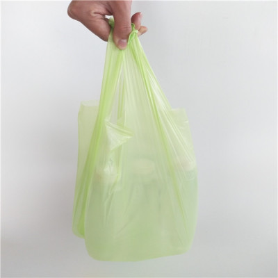 Sacos de lixo de amido de milho compostáveis ​​biodegradáveis ​​100% novos produtos