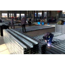 More than 5 years working life galvanized metal scaffolding perforated steel plank