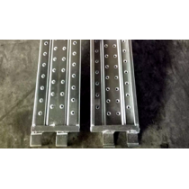 Scaffolding Frame System Parts Metal Deck 5 Size Thickness 1.1-2.0 mm Galvanized Scaffolding Catwalk