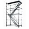 Galvanized Step Staircase with Handrail for Ringlock Frame Scaffolding Manufacturer Factory