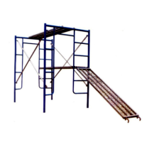 Galvanized surface treatment steel Walk Through Movable Scaffolding H Frame