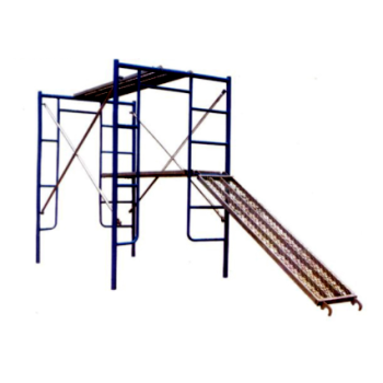 Galvanized surface treatment steel Walk Through Movable Scaffolding H Frame