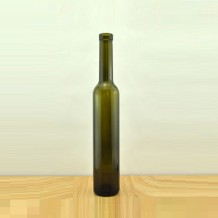 375ml ice wine bottle in antique green color