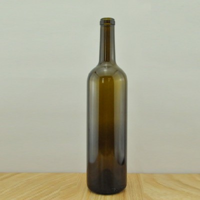 750ml antique green claret/bordeaux bottle/glass wine bottle wholesale alibaba china