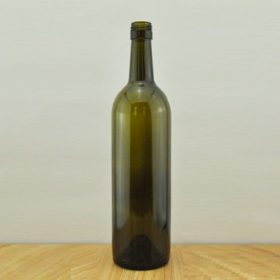 750ml bordeaux bottle/empty glass bottle for wine 1074