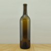 cork finish wine bottle 750ml  antique green color