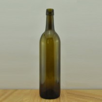 empty 750ml screw top claret/bordeaux wine bottle in china