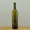 37.5cl antique green wine glass bottle with screw cap