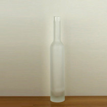375 ml clear glass wine bottles with cork finish