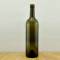 750ml Empty flint glass bottle empty glass wine bottle with screw cap