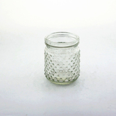 250ml 8oz storage jar candy suger glass jar with glass lid