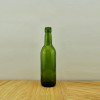187ml wine bottle screw top dark green mini glass bottle