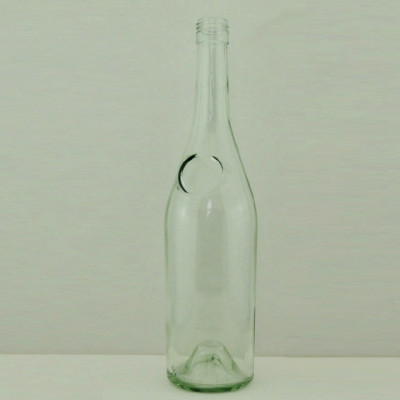 750ml wine bottle 75cl red wine bottle with logo for sale Empty glass bottle