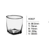Square Glass Drinking Vodka Whiskey Glasses