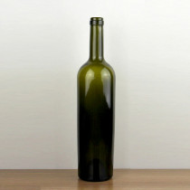 750ml Taper shape Glass Wine Bottle