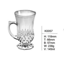 classical design diamond glass cup