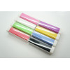 2600mah Portable power bank external battery charger for Samsung S4/s3,Iphone 5/4s HTC mobiles all mobiles Colors Mixed