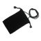 Soft Velvet drawstring usb flash drive pouch bag