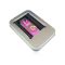 promotional credit card/swivel usb disk packing with tin box