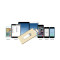 8GB OTG USB flash drive for Iphone 3 in 1