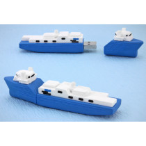 16GB Cargo Ship PVC USB Flash Drive for Pormotional Gift