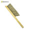 Dual Rows Bee Frame Wooden Handle Bee Brushes For Beekeeping Tools
