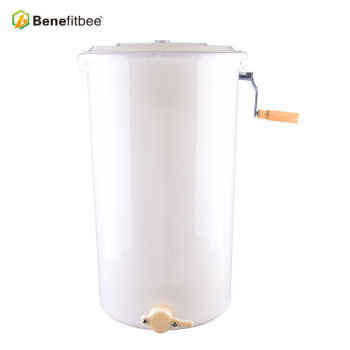 Beekeeping Equitment 2 Frame Manual White Plastic Honey Extractor For Factory Beekeeping Supplies