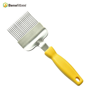 Uncapping Honey Forks 19 pin 304 Stainless Steel BeeKeepper Used Plastic Handle Bee Fork Benefitbee