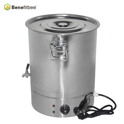 Beekeeping Equitment 70kg Effetive Volume Stainless Steel Electric Honey Tanks For Honey Process