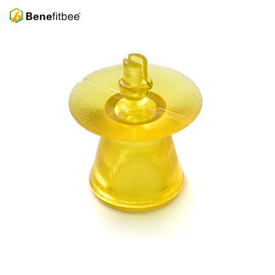 Plastic Extra-large Queen Base Mount Cell Cup Yellow Plastic Whoselas Beekeeping Tools Benefitbee