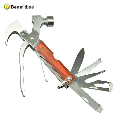 Benefitbee High Quality Beekeeping Tools Multi-Function Stainless Steel Claw Hammer Used By Beekeeper