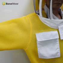 Beekeeping Equitment Breathable Front Open Type Zipper Cloth Protective Suit