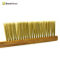 High Quality Dual Rows Bristles Wooden Handle Bee Brushes For Beekeeping Tools