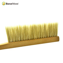 Application Bee Frame Thrid-Rows Bristles Wooden Handle Bee Brushes For Beekeeping Tools