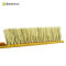 Yellow Dual Rows Wooden Handle Bee Brushes Use For Bee Frame