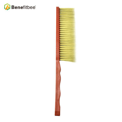 One Rows Plastic Handle Horsehair Bee Brushes For Beekeeping Equitment