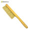 Dual Row Wooden Handle Plastic Hair Bee Brushes For Beekeeping Manufacturer