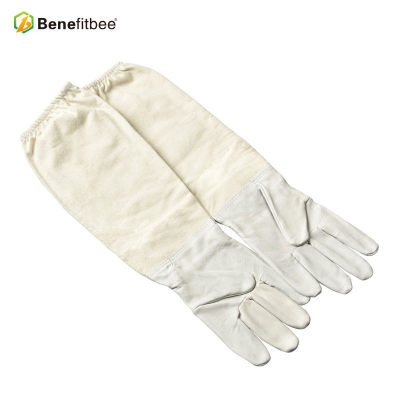 Beekeeping Equitment White Canves Beekeeper Use Protestive Gloves For Profeessional Beekeeping Supplies