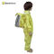New Style Beekeeping Tools Manul Customized Yellow PVC Protective Clothes Children Style Bee Suit