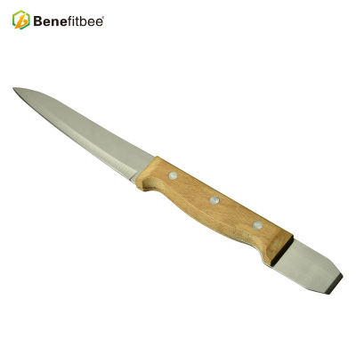 Wholesale China Beekeeping Uncapping knife Hive Tool with wooden handle