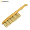 High Quality Three Rows Bristles Wooden Handle Bee Brushes For Beekeeping Tools With Competitive Price