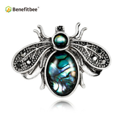 Benefitbee new fashion bee brooch pin crystal vintage bee brooch