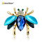 Benefitbee colorful  bee brooch pin crystal bee brooch