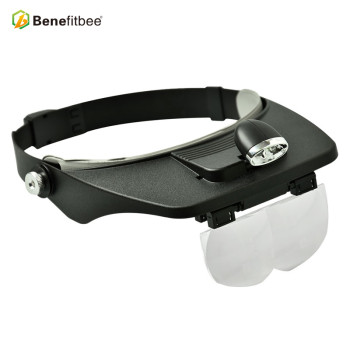 Benefitbee Hot sale Beekeeping Led magnifier Tool Head Loupe