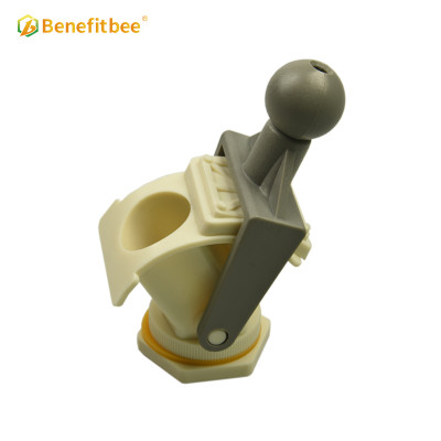 Benefitbee Honey extractor tool yellow ABS material honey gate for beekeeping equipment