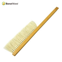 One Row Horsehair Wooden Handle Bee Brushes For Beekeeping Tools