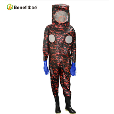 Camouflage leather Best Beekeeing Suit Bee Protective Clothing For Beekeeper
