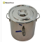 Good Quality 25KG Melting Wax Bucket Stainless Steel Honey Tank With Honey Gate for Beekeeping Equipment