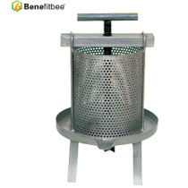 Benefitbee Beekeeping Machine  Knocked Down Iron Wax Press With Splash Collar For High Quality