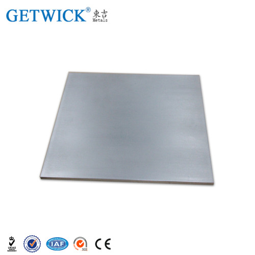 2018 High Quality Tungsten Plate  for Sapphire Crystal Furnace